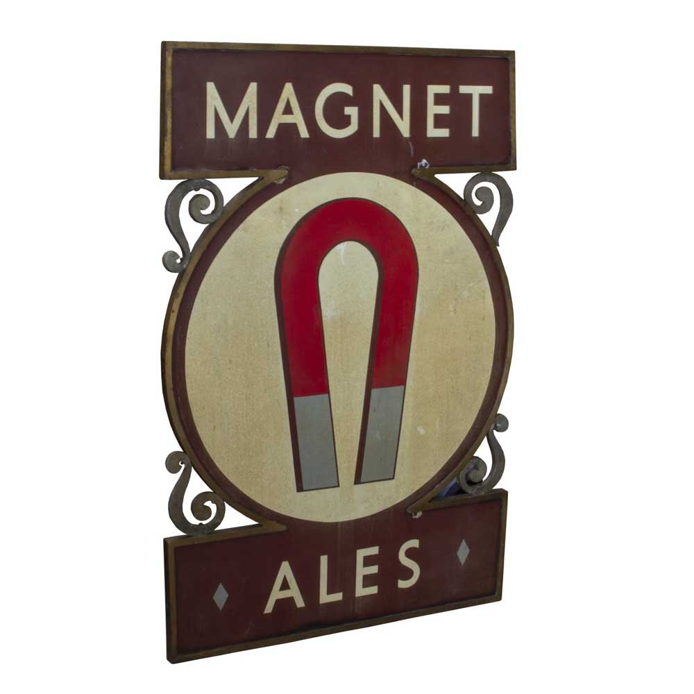 Magnet Ales Sign - Aurora Mills