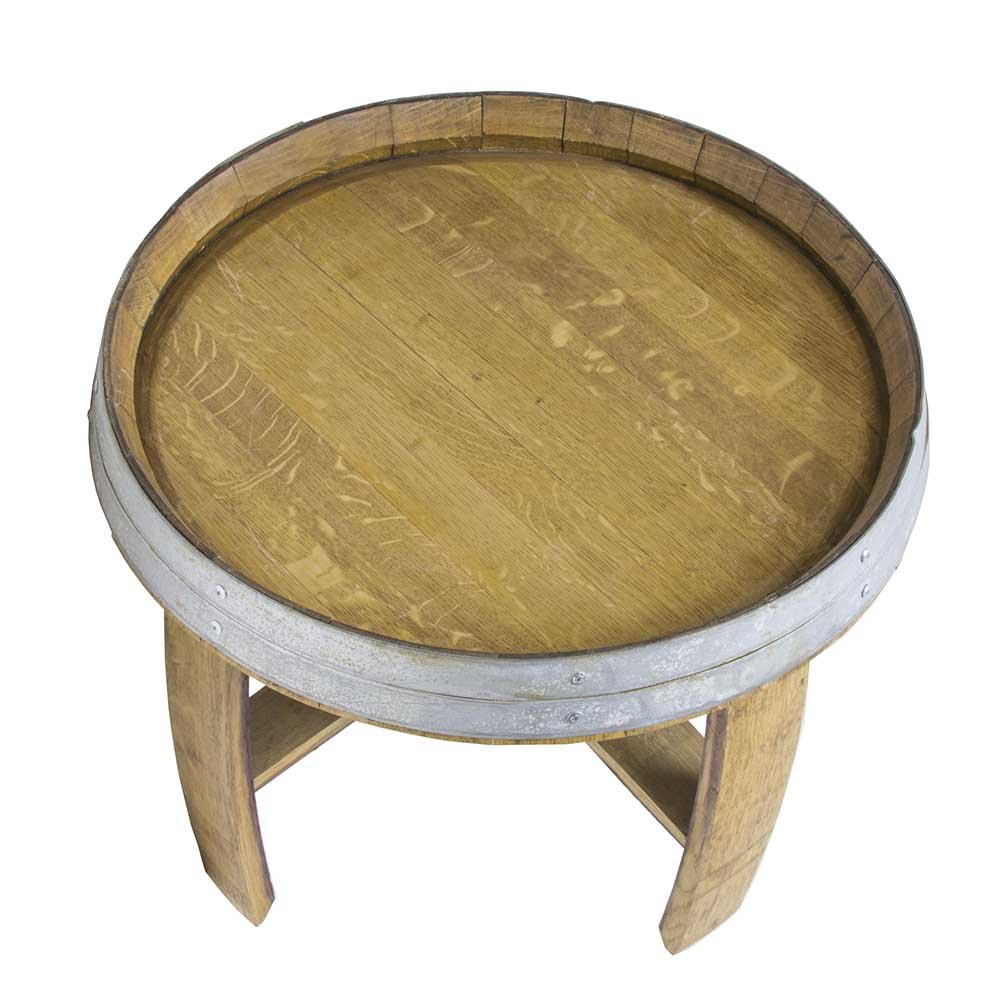 Wine Barrel Coffee Table - Aurora Mills