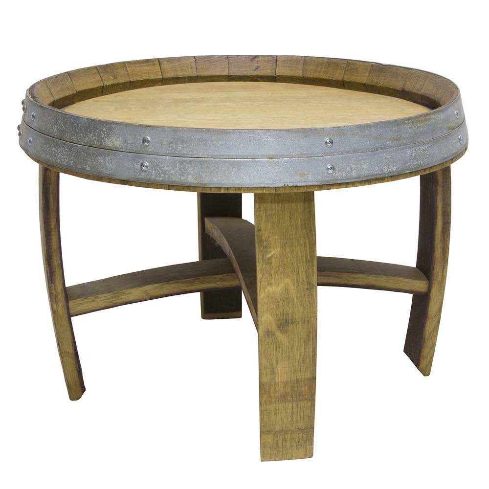 Wine Barrel Coffee Table - Aurora Mills