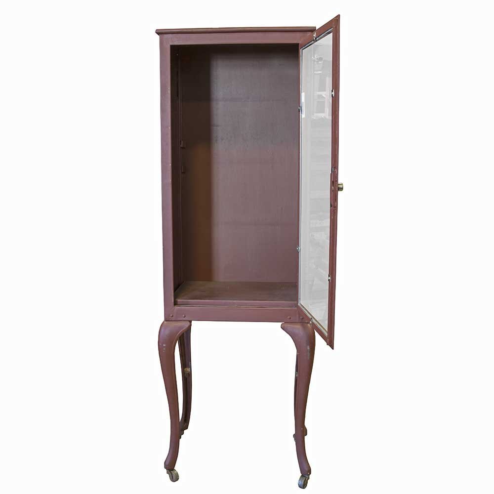Red Medicine Cabinet - Aurora Mills