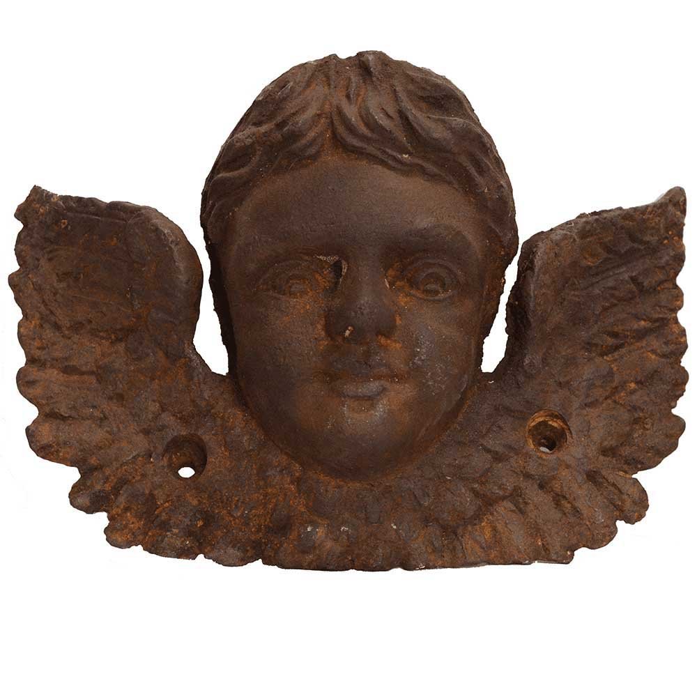 Cast Iron Architectural Cherubs - Aurora Mills