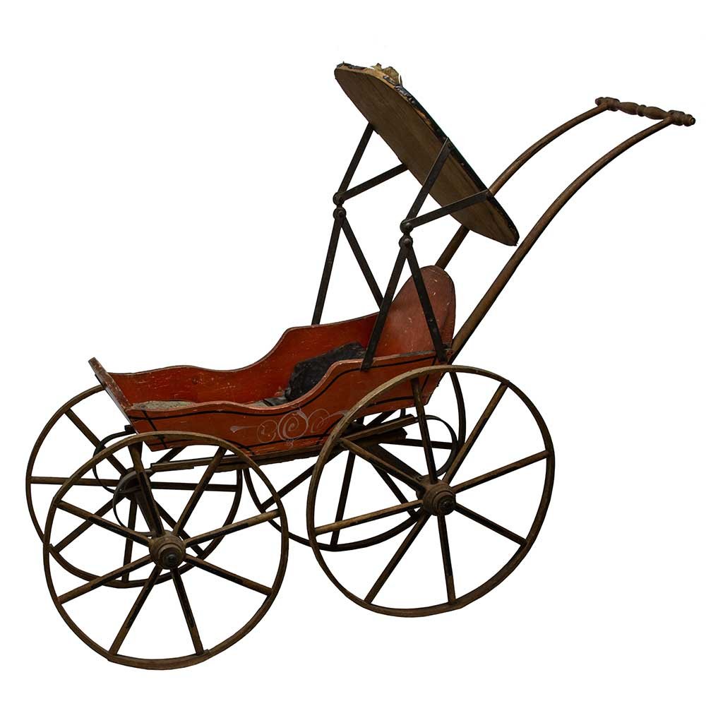 Victorian Doll Pram - Aurora Mills