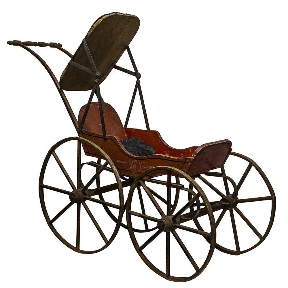 Victorian Doll Pram - Aurora Mills