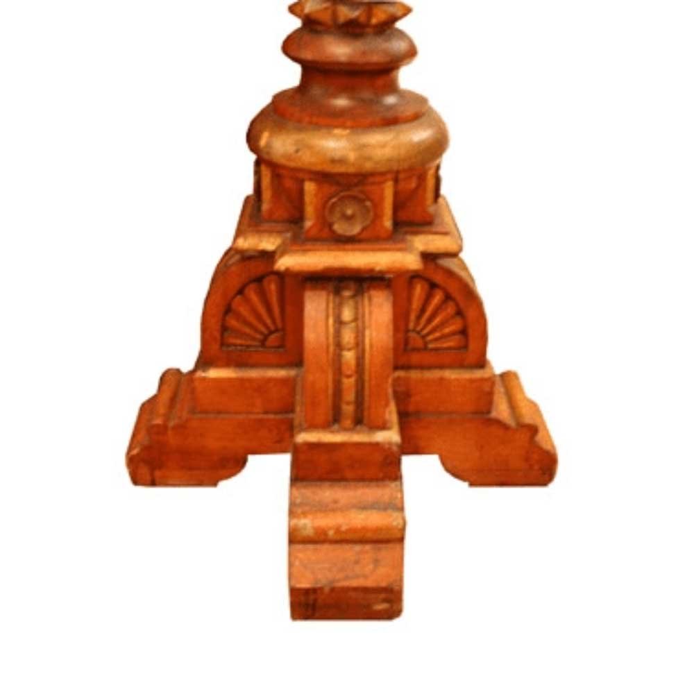 Carved Victorian Candle Holder - Aurora Mills