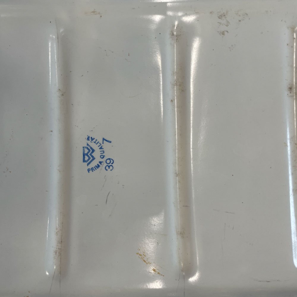 German Art Deco Enamel Breadbox - Aurora Mills