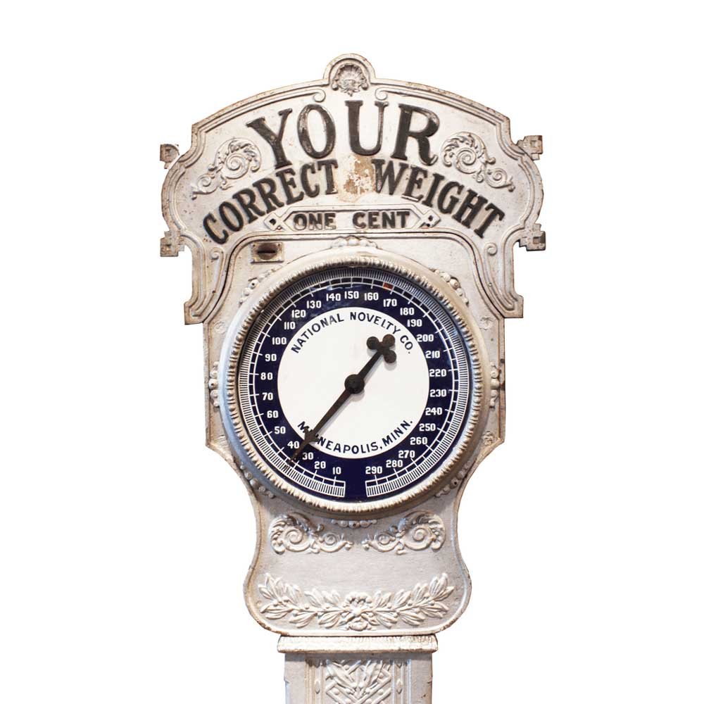 National Novelty Co. Penny Scale - Aurora Mills