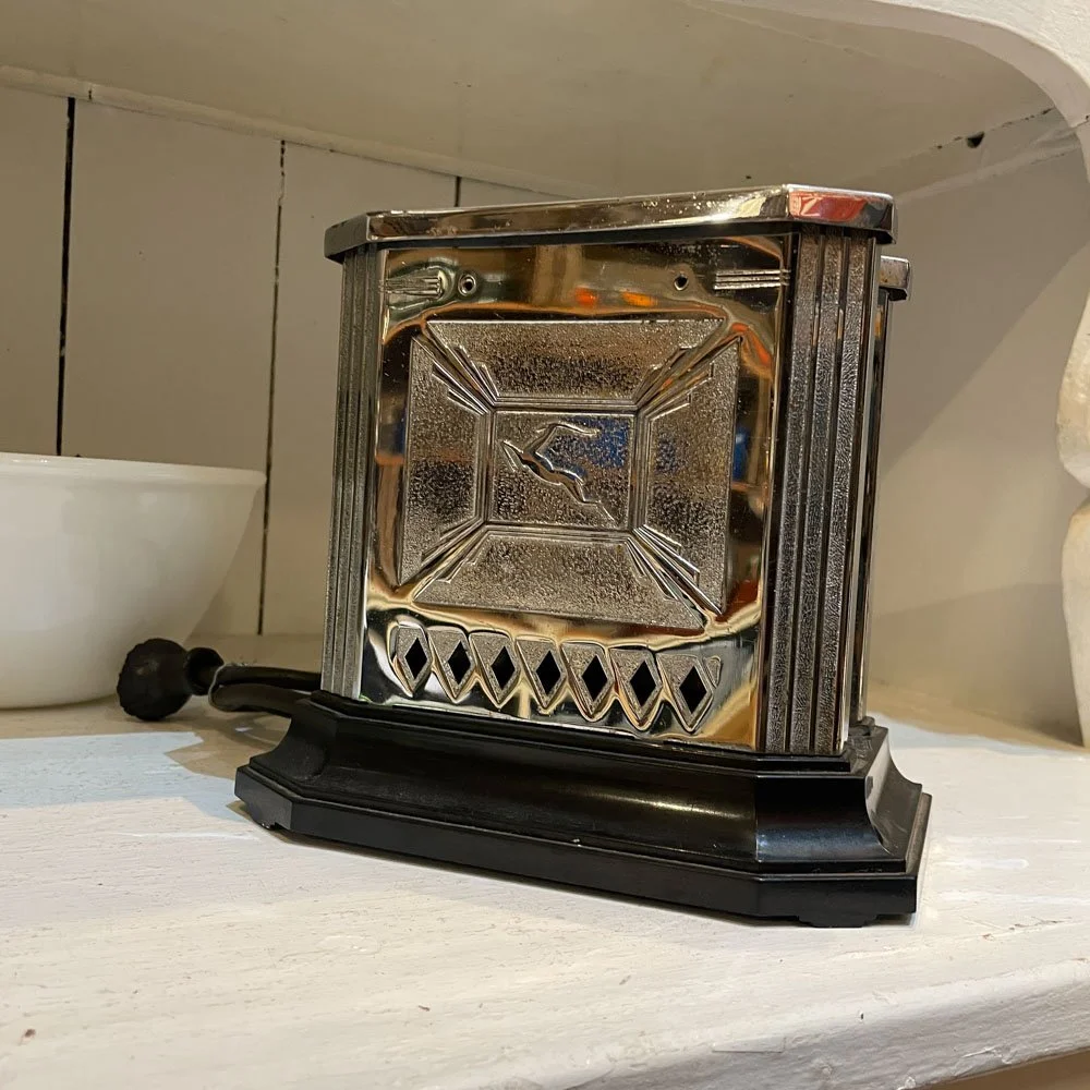 Hot Point Gazelle Art Deco Toaster — Aurora Mills
