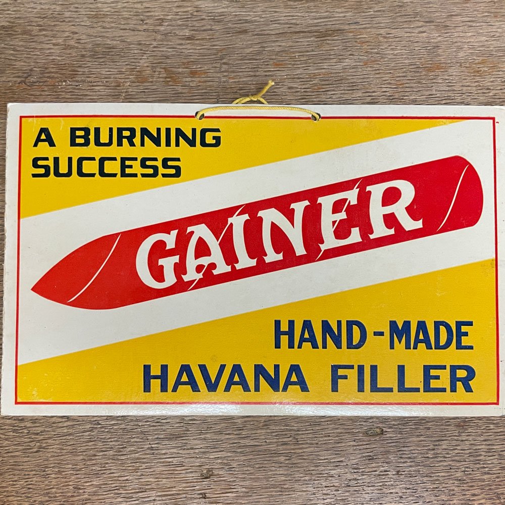 Gainer Havana Cigar Sign