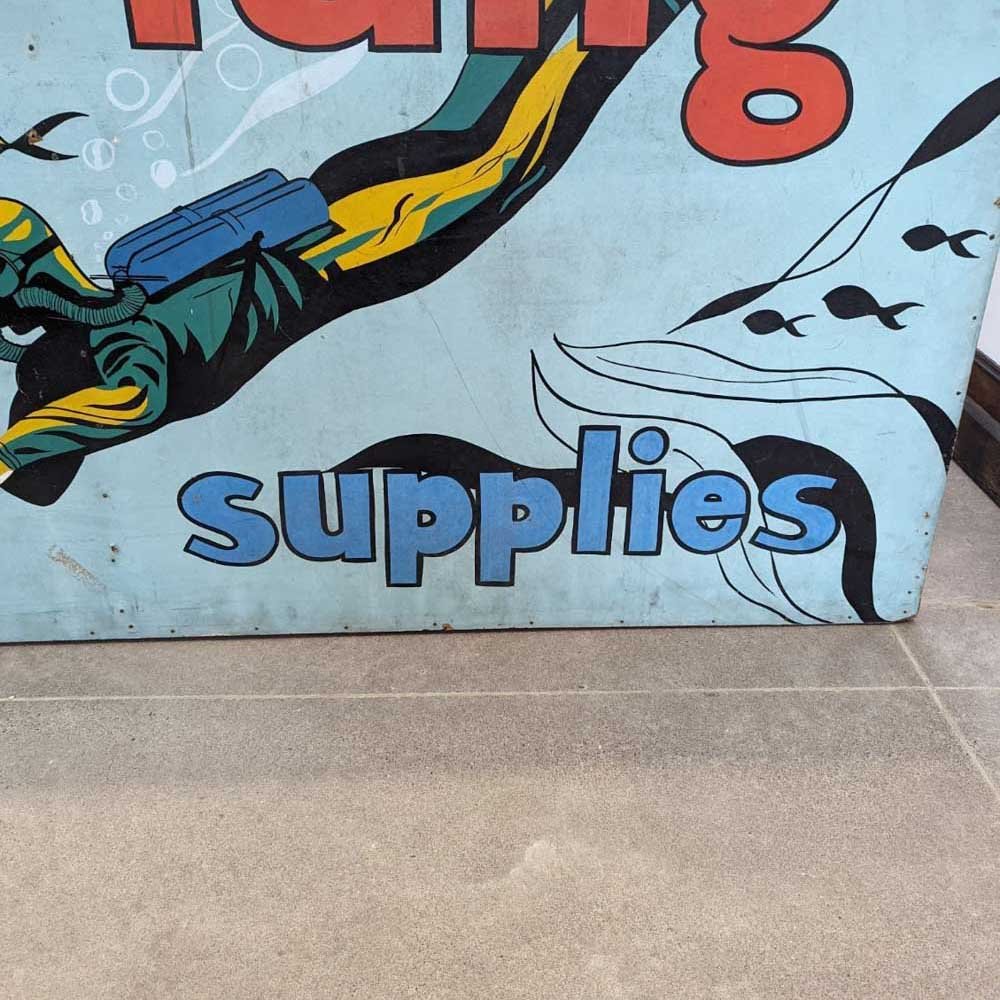 Aqua-Lung Supplies Sign - Aurora Mills
