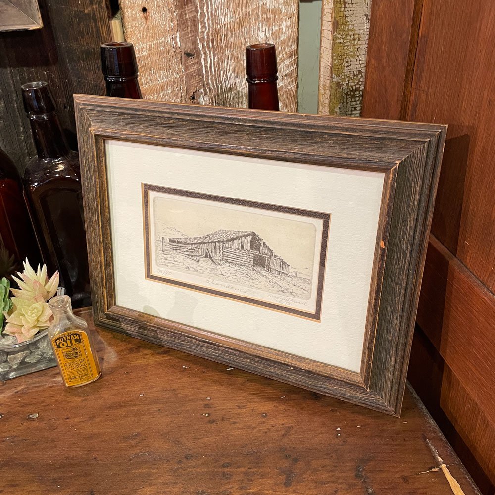 "Abandoned" Framed Print by Artist Steve Coulthard - Aurora Mills