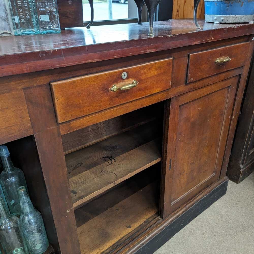 12' Birch Backbar Cabinet - Aurora Mills