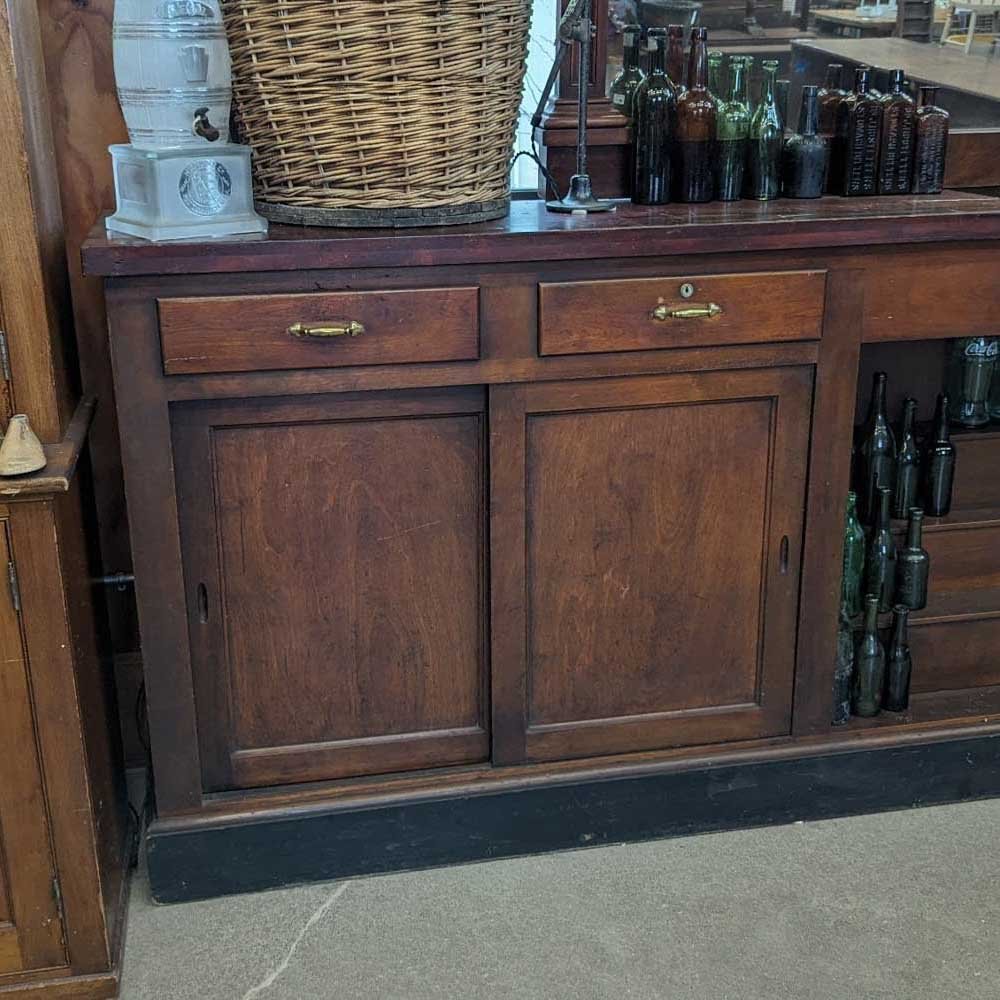 12' Birch Backbar Cabinet - Aurora Mills