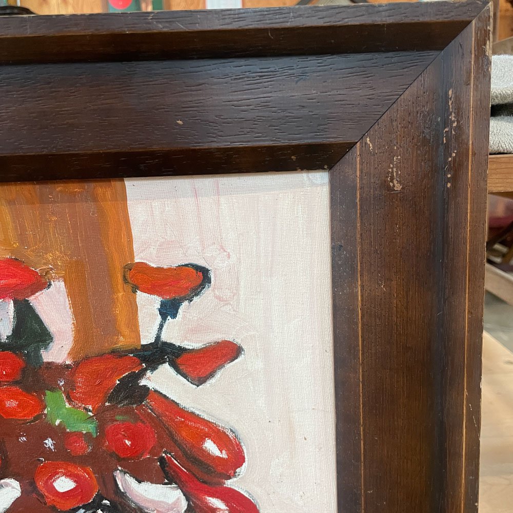 Still Life with Red Flowers - Aurora Mills
