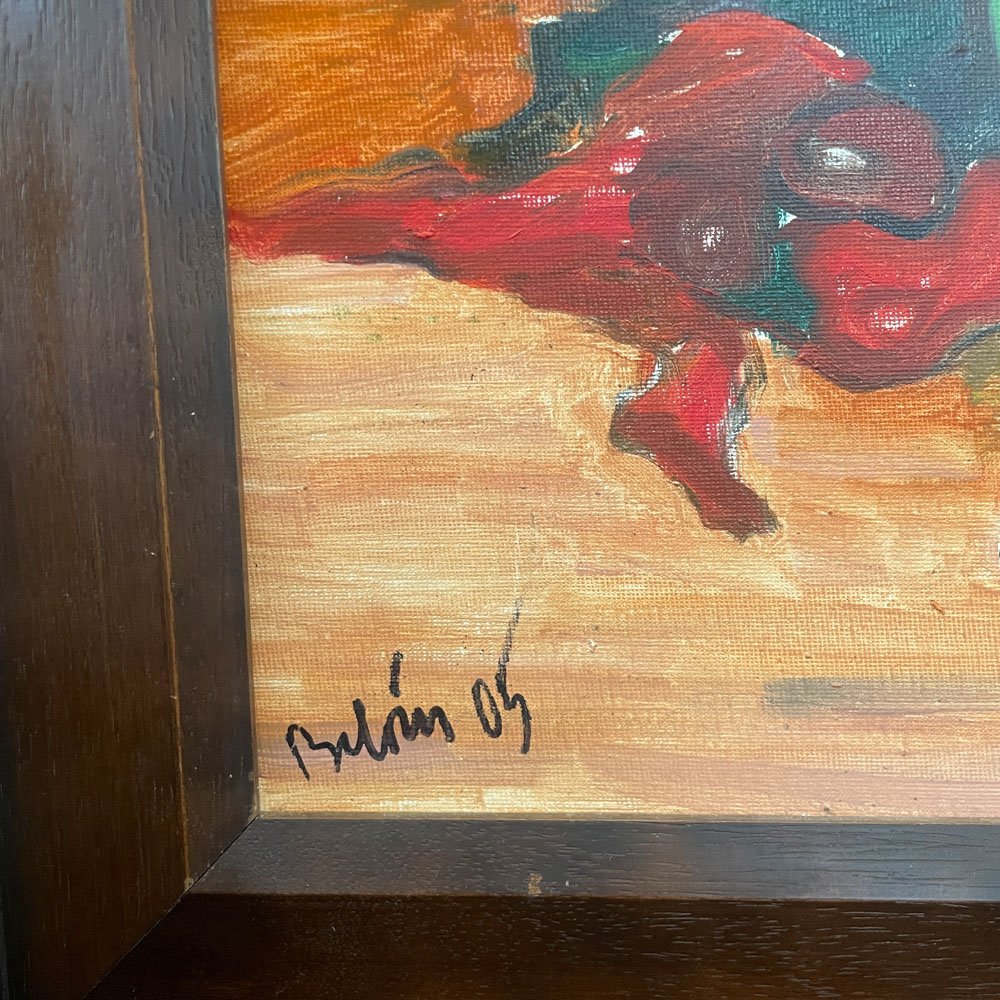 Still Life with Red Flowers - Aurora Mills