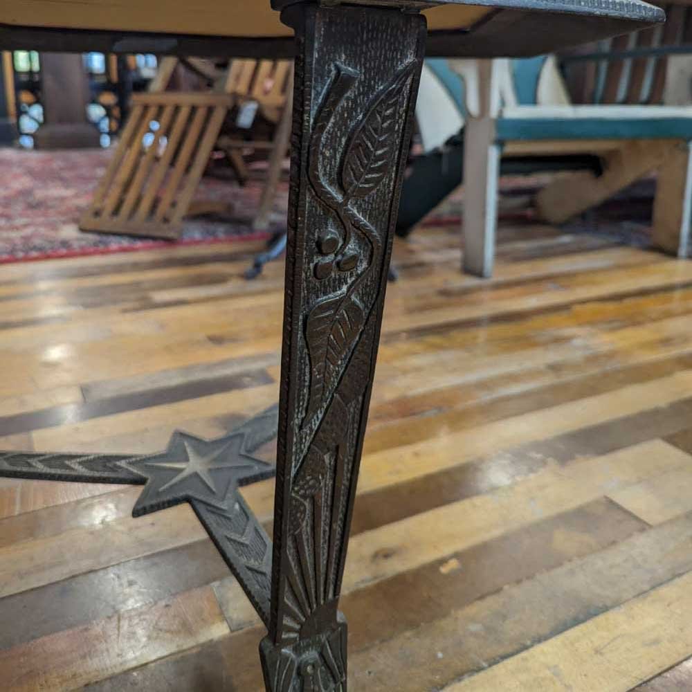 Art Deco Hexagonal Side Table - Aurora Mills