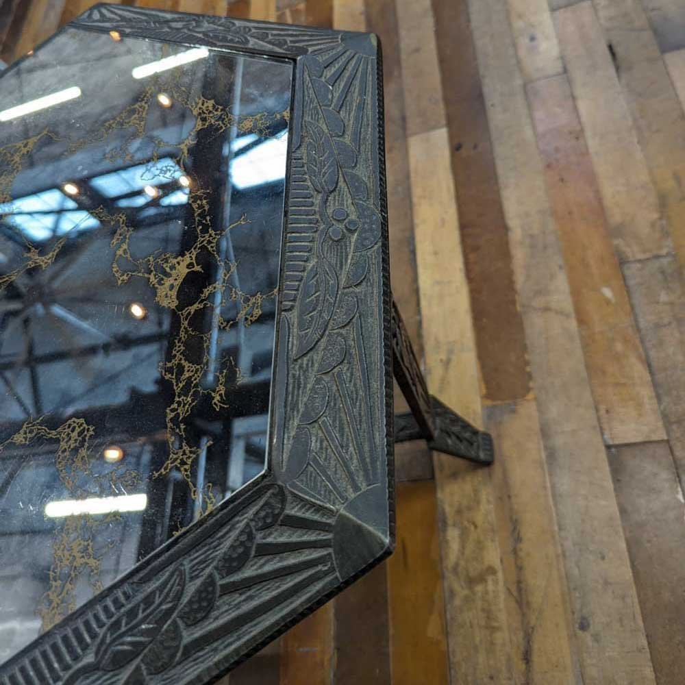 Art Deco Hexagonal Side Table - Aurora Mills