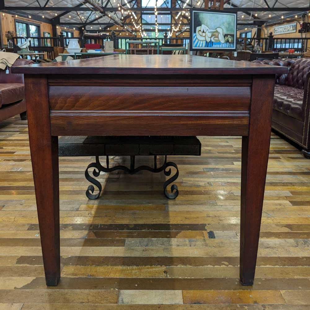 Red Mahogany Writing Desk - Aurora Mills