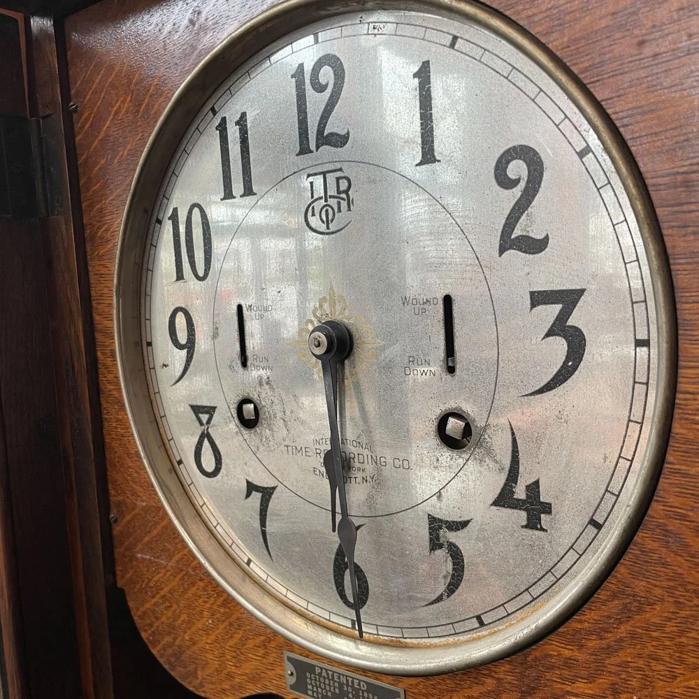 International Time Recording Co. Time Clock — Aurora Mills