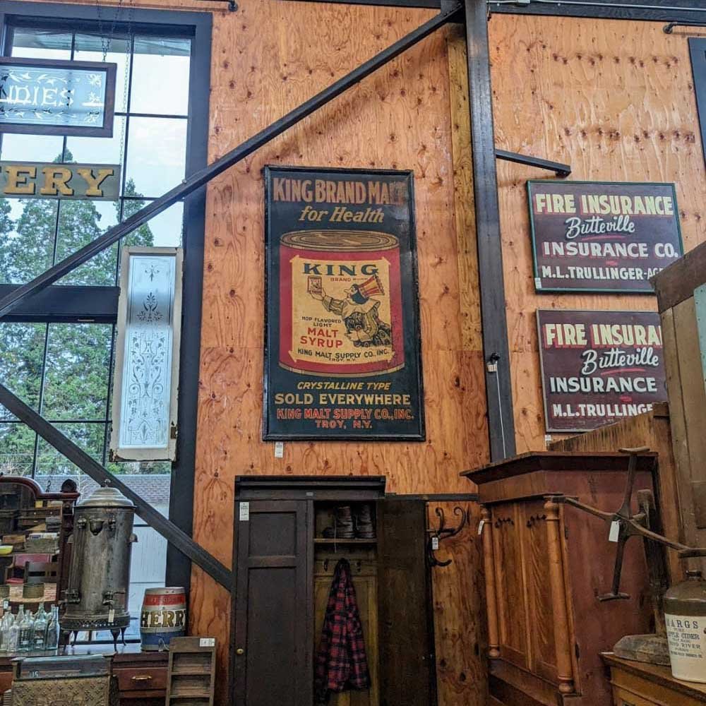 King Malt Sign