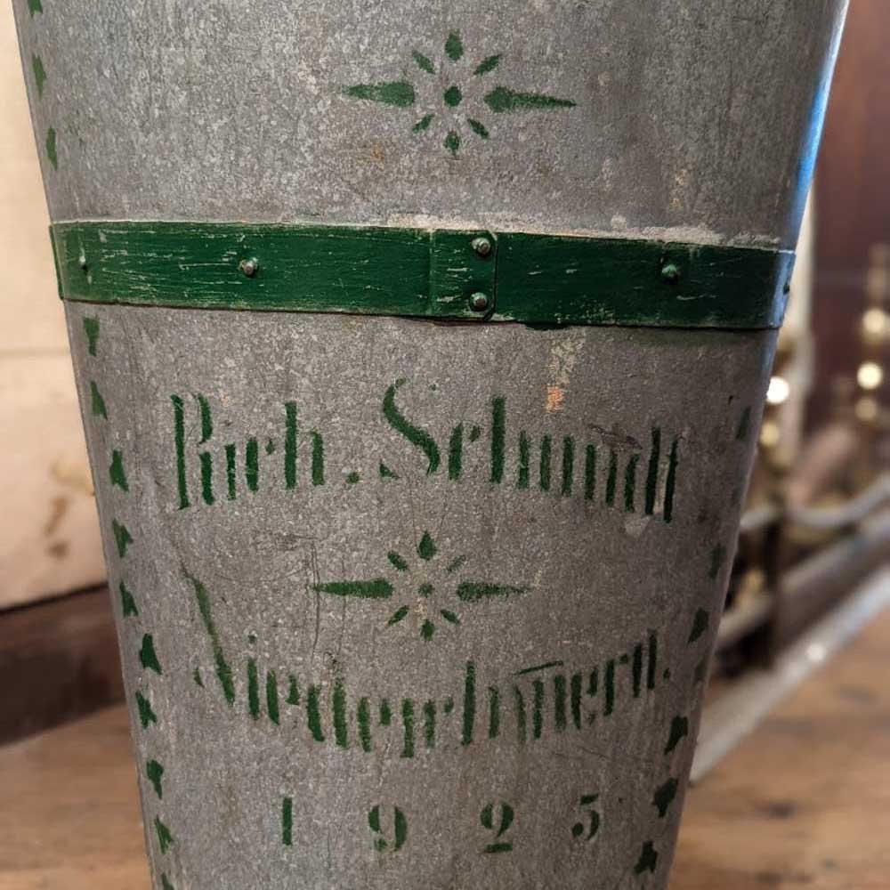 Antique European Grape Hotte – 1925 - Aurora Mills