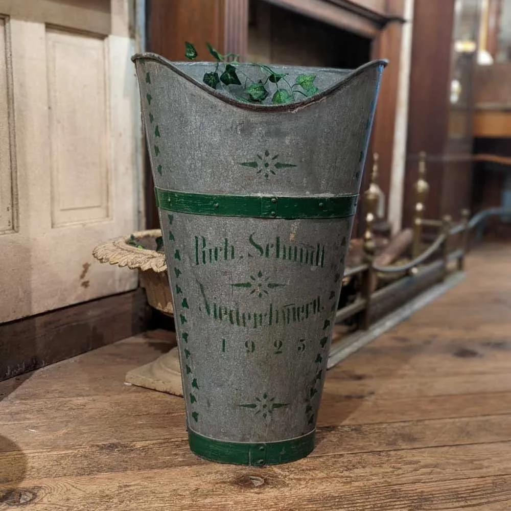 Antique European Grape Hotte – 1925 — Aurora Mills