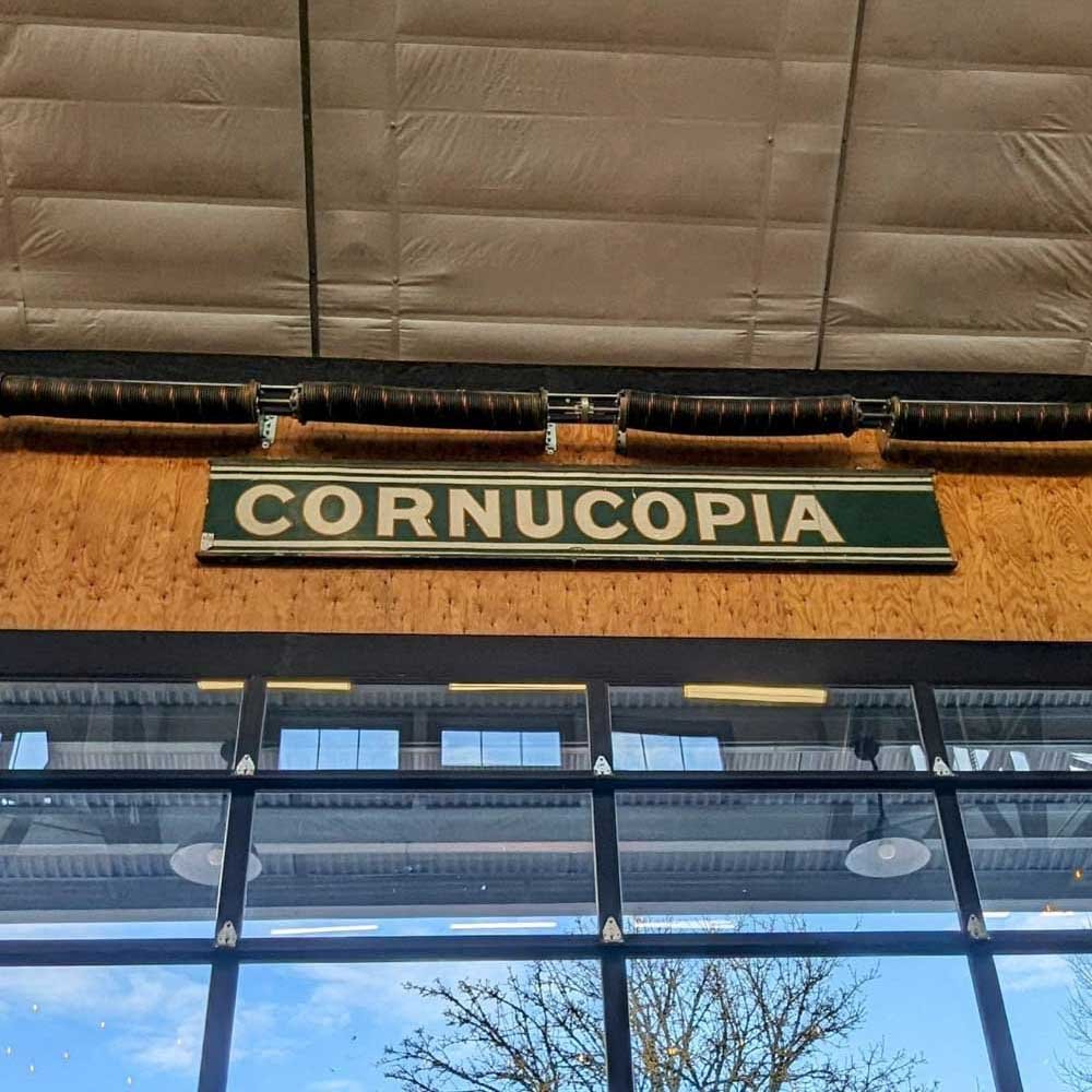Cornucopia Sign