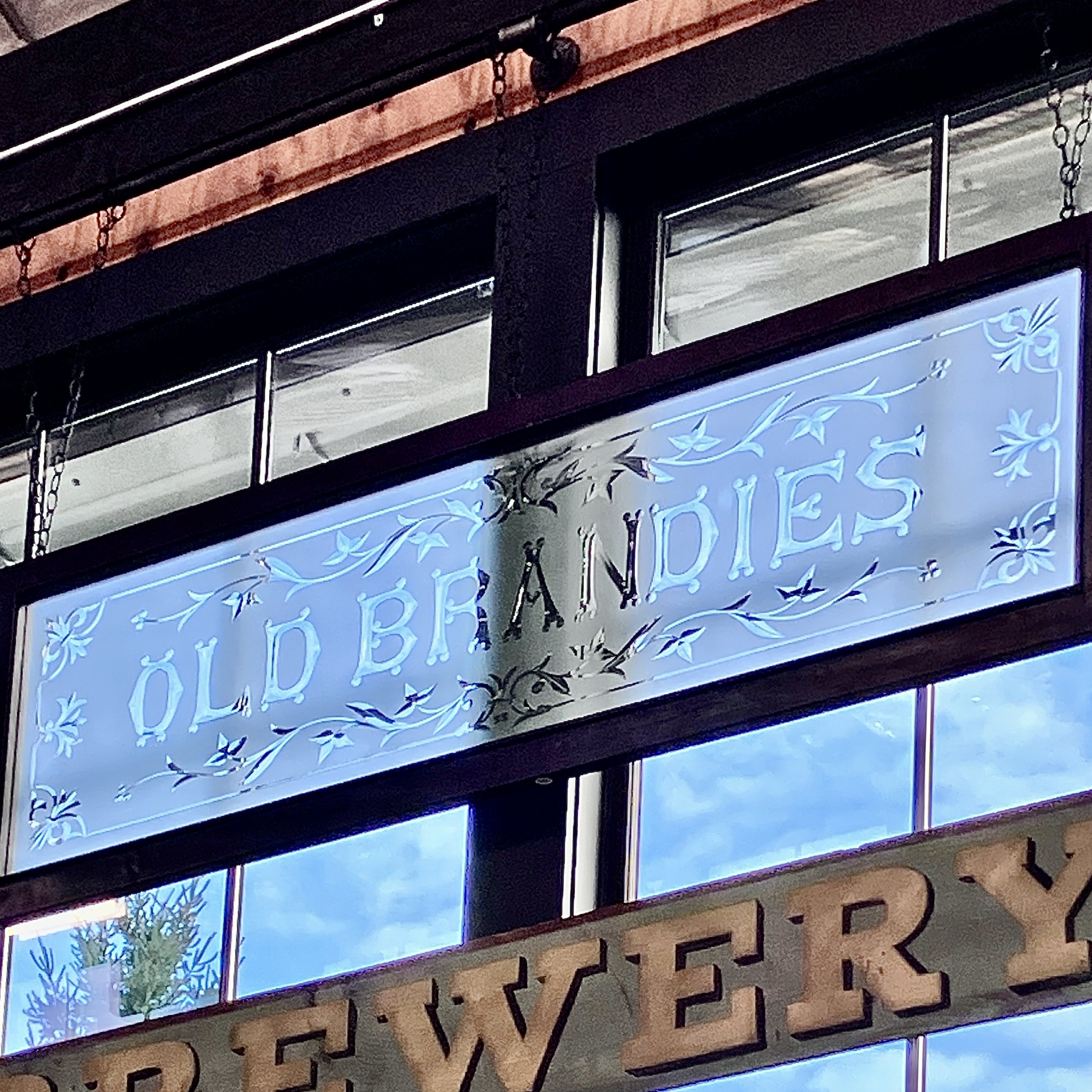 “Old Brandies” Wheel Cut Sash