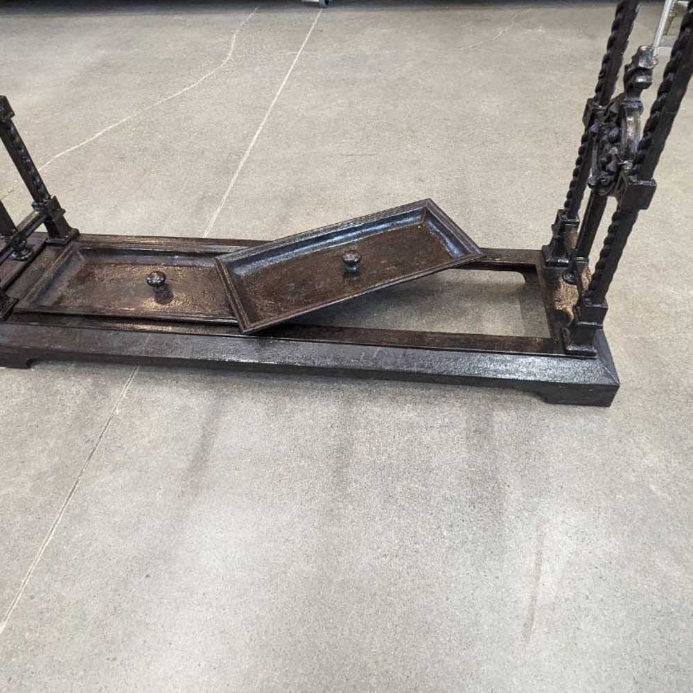 Ornate Cast Iron Umbrella Stand - Aurora Mills