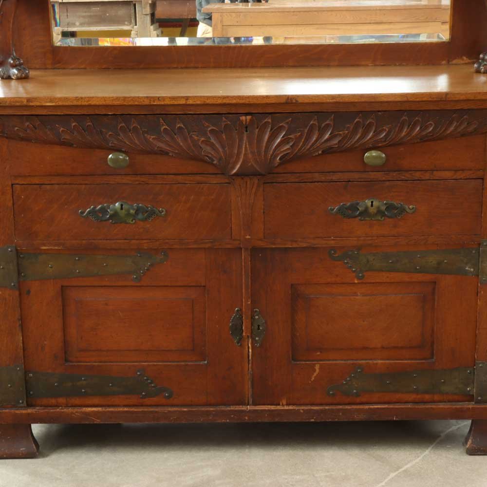 Arts and Crafts Sideboard - need dims - Aurora Mills