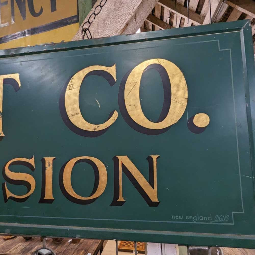 National Felt Co. Sign - Aurora Mills