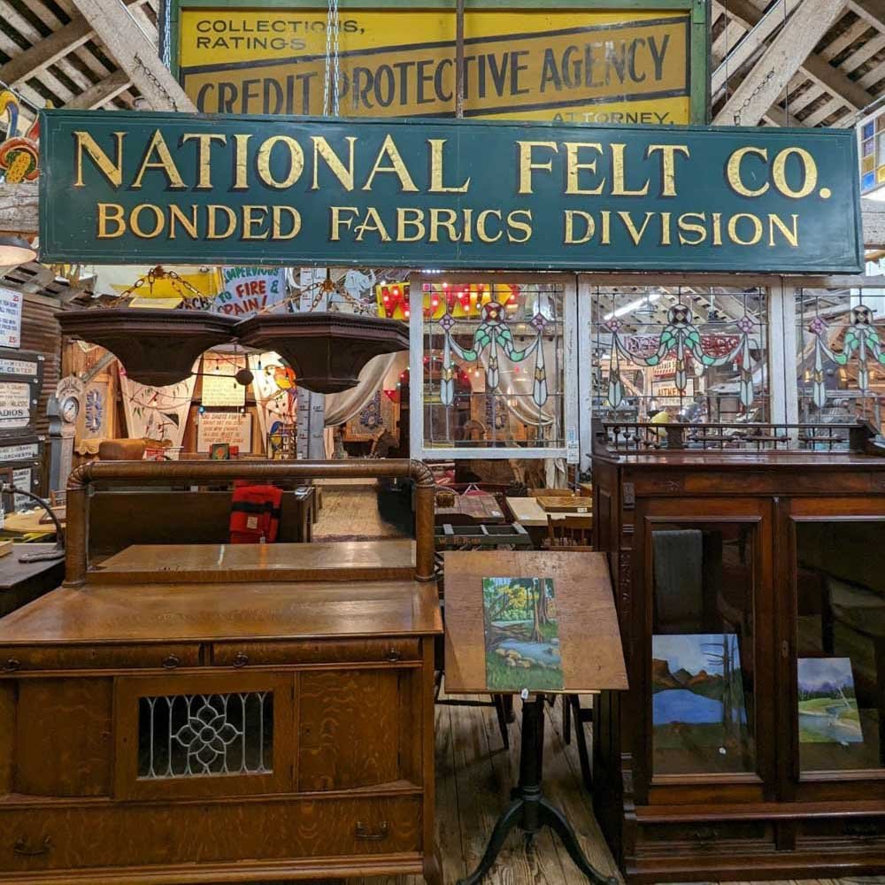 National Felt Co. Sign