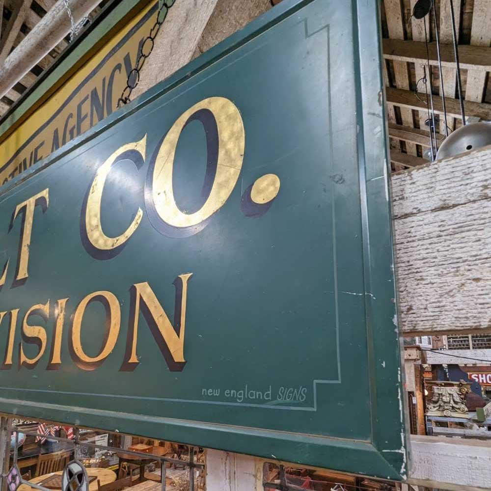National Felt Co. Sign - Aurora Mills
