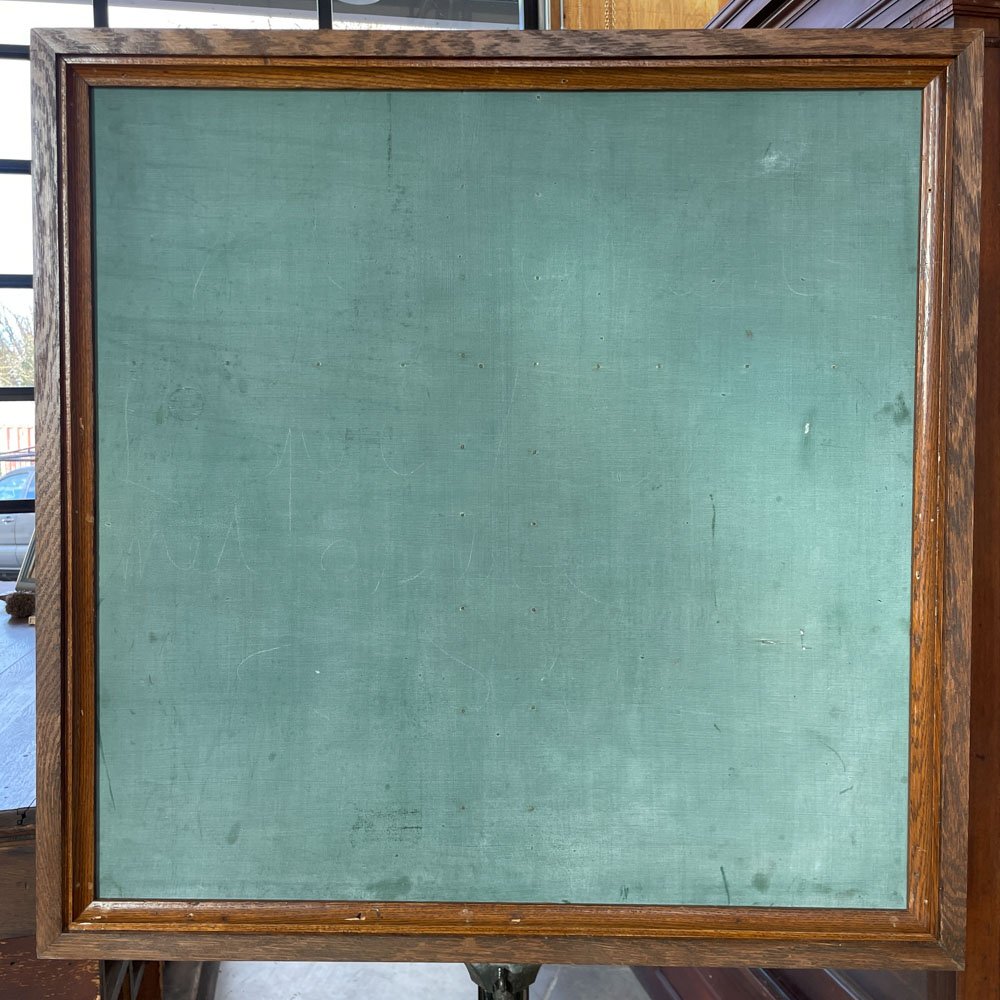 Framed Chalk Board on Iron Stand - Aurora Mills