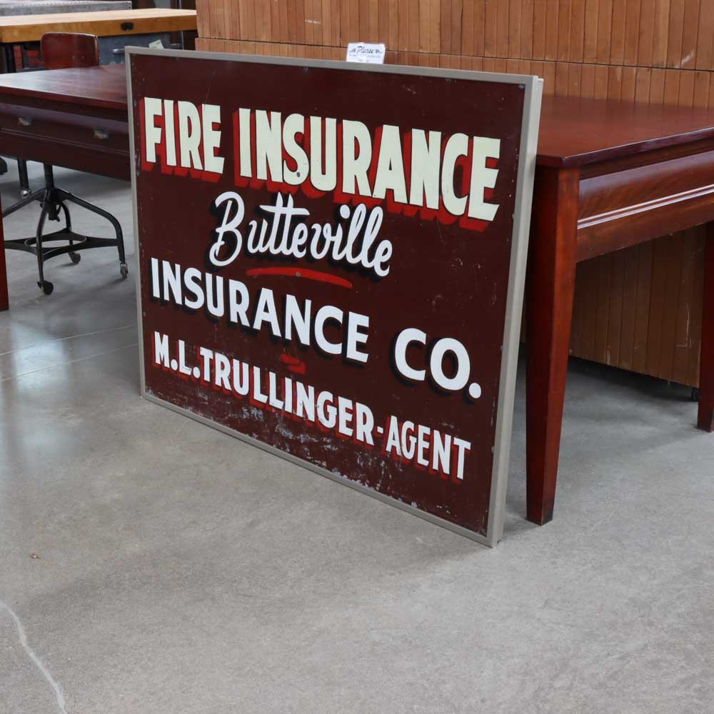 Butteville Fire Insurance Signs - Aurora Mills