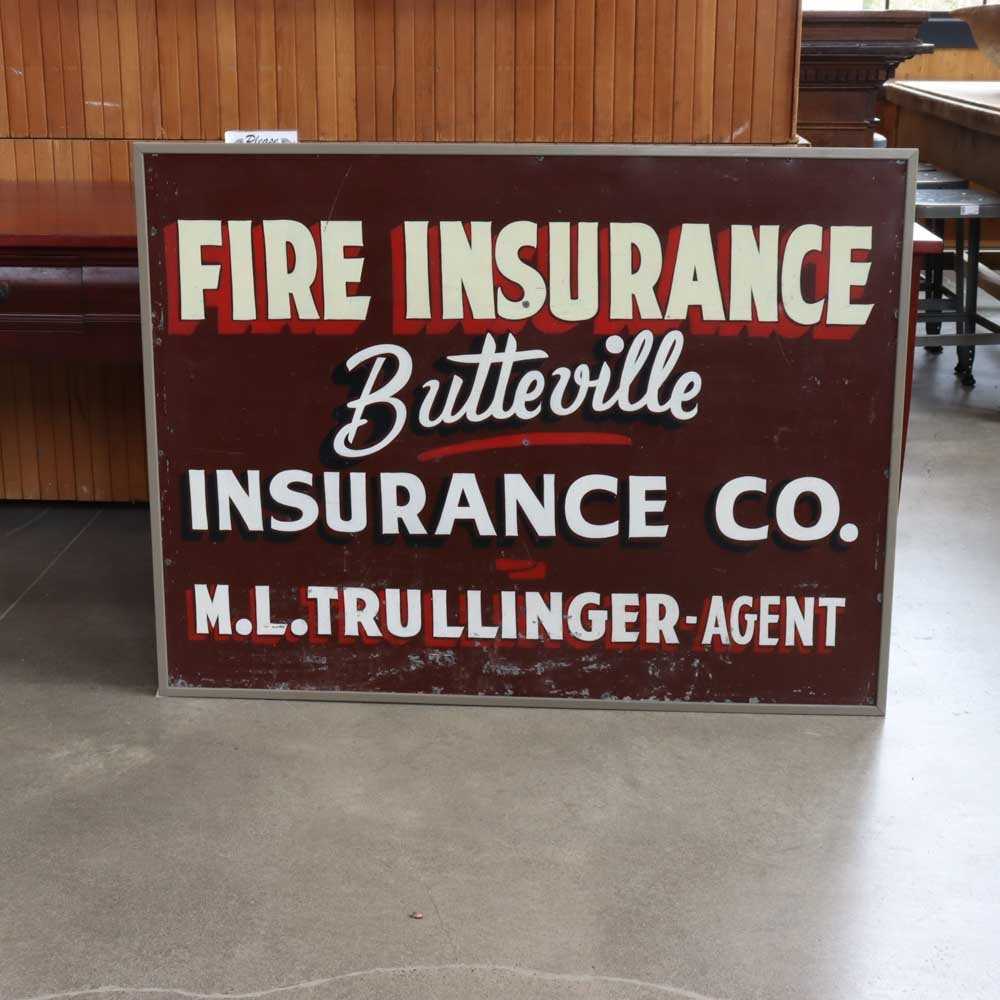 Butteville Fire Insurance Signs - Aurora Mills
