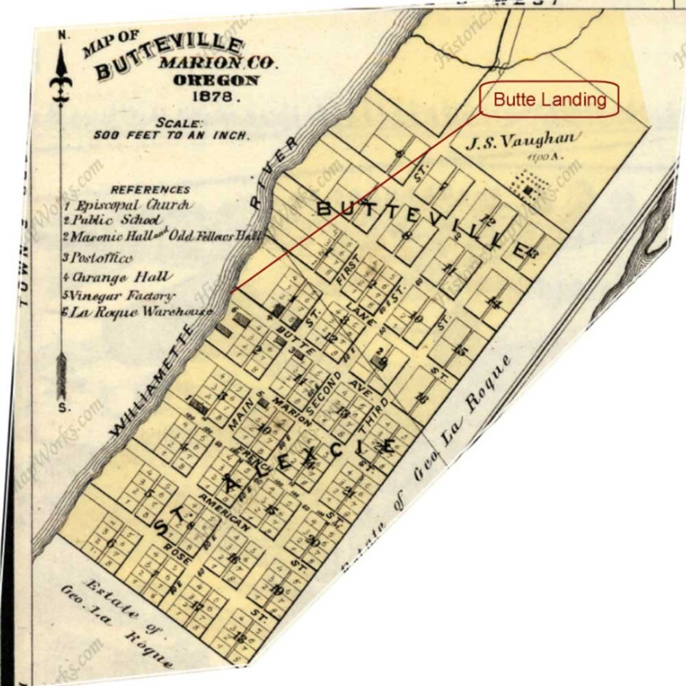 Butteville Fire Insurance Signs - Aurora Mills