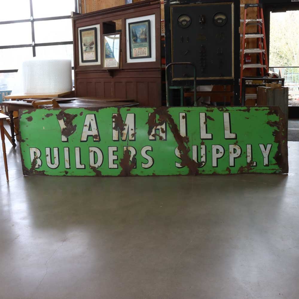 Yamhill Builders Supply Sign - Aurora Mills