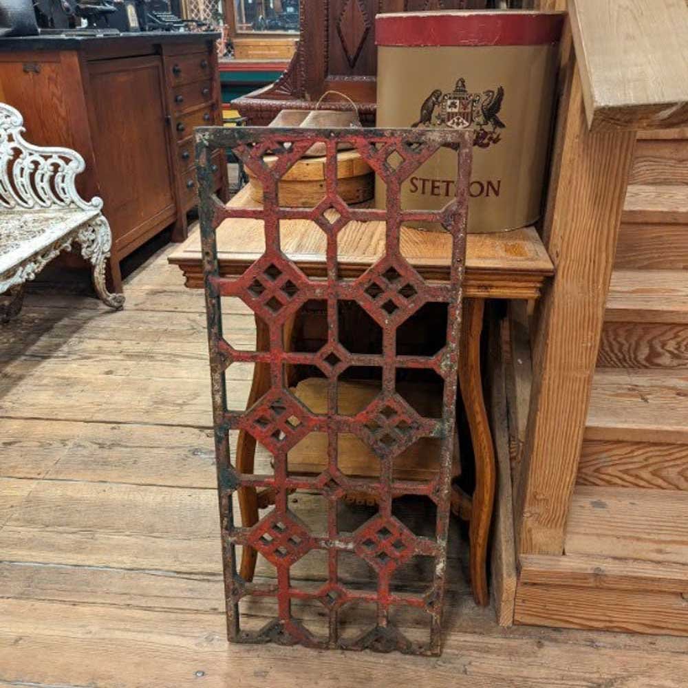 Diamond Iron Grillwork Panels