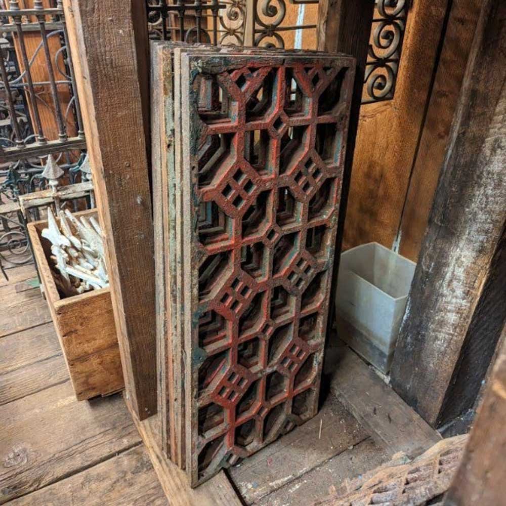 Diamond Iron Grillwork Panels - Aurora Mills