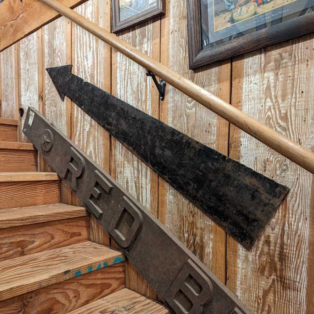 Hand Hammered Iron Arrow - LARGE