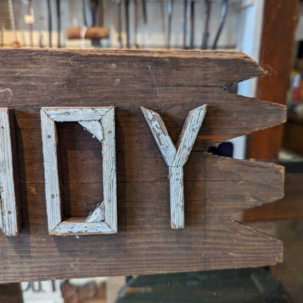 Camp Style "Candy, Soda, Lunch" Sign - Aurora Mills