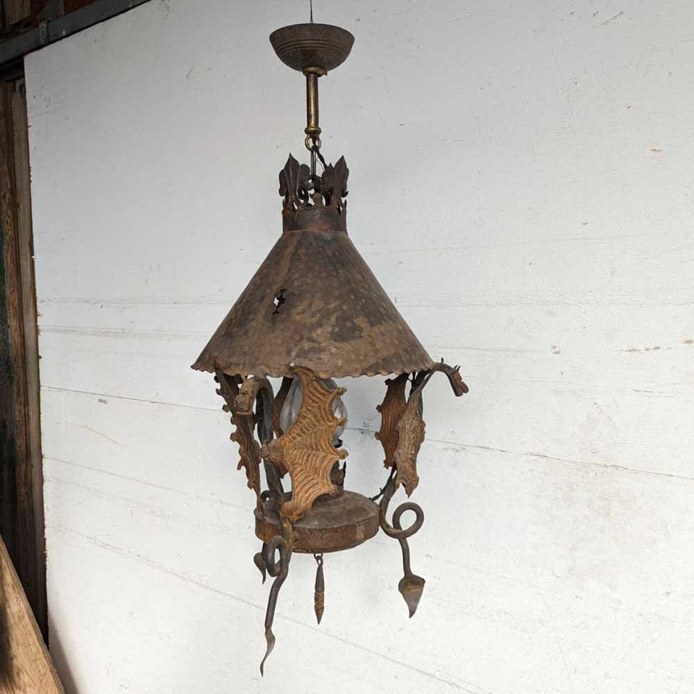 Arts & Crafts Dragon Light