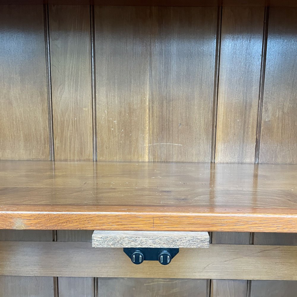 Portland Courthouse Oak Bookcase - Aurora Mills
