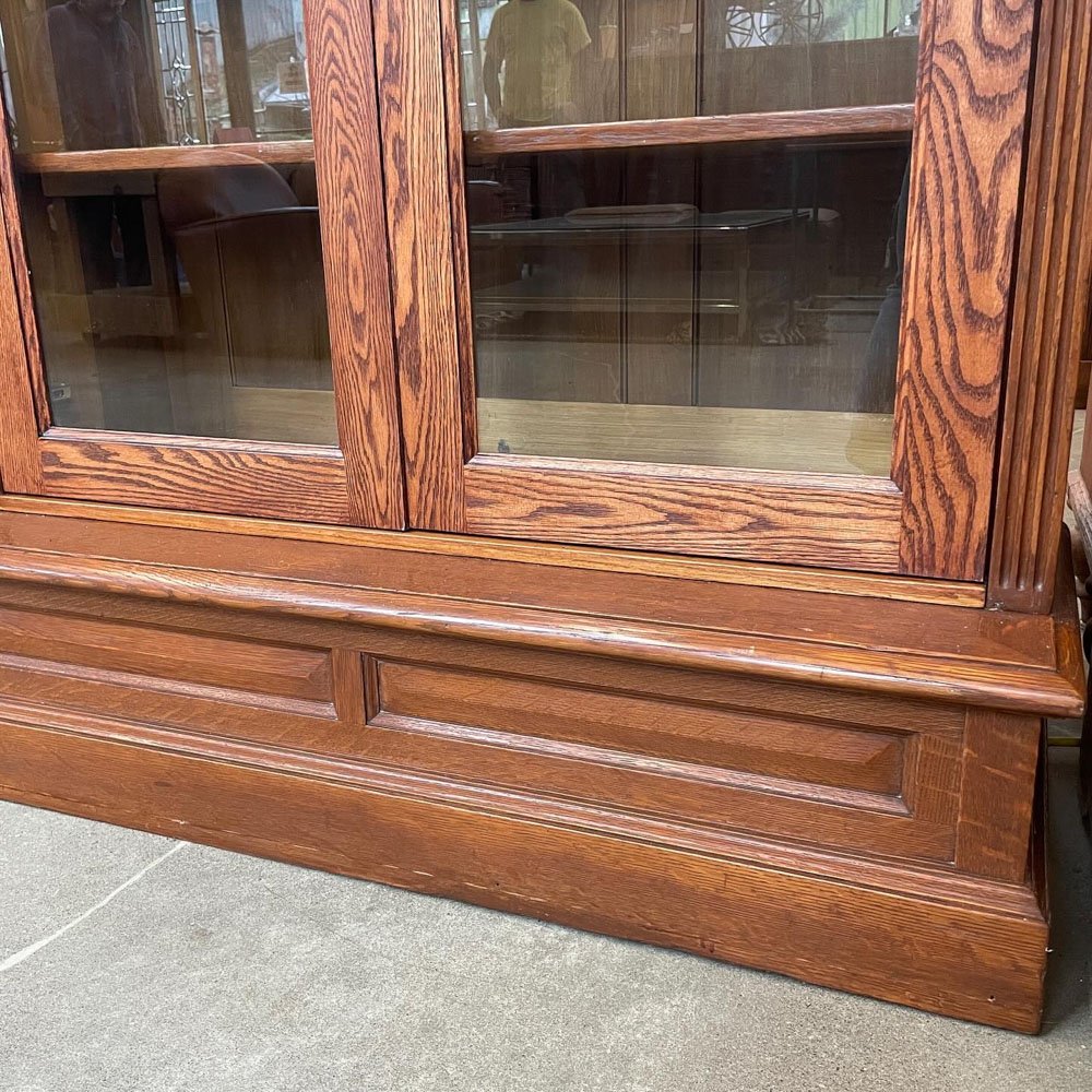 Portland Courthouse Oak Bookcase - Aurora Mills