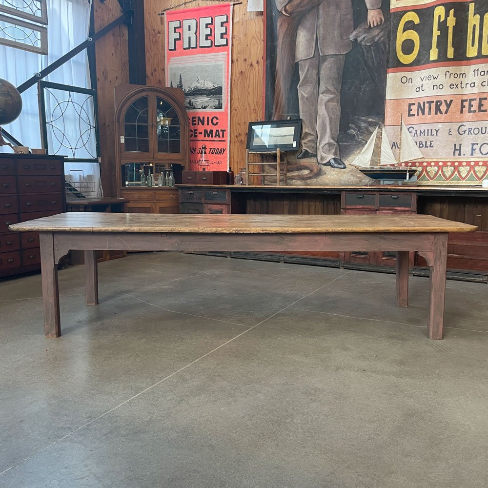 Early 1800s Shaker Style Dining Table - Aurora Mills