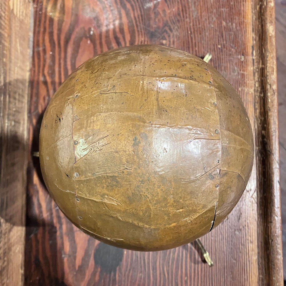 Folk Art Copper Sphere - Aurora Mills