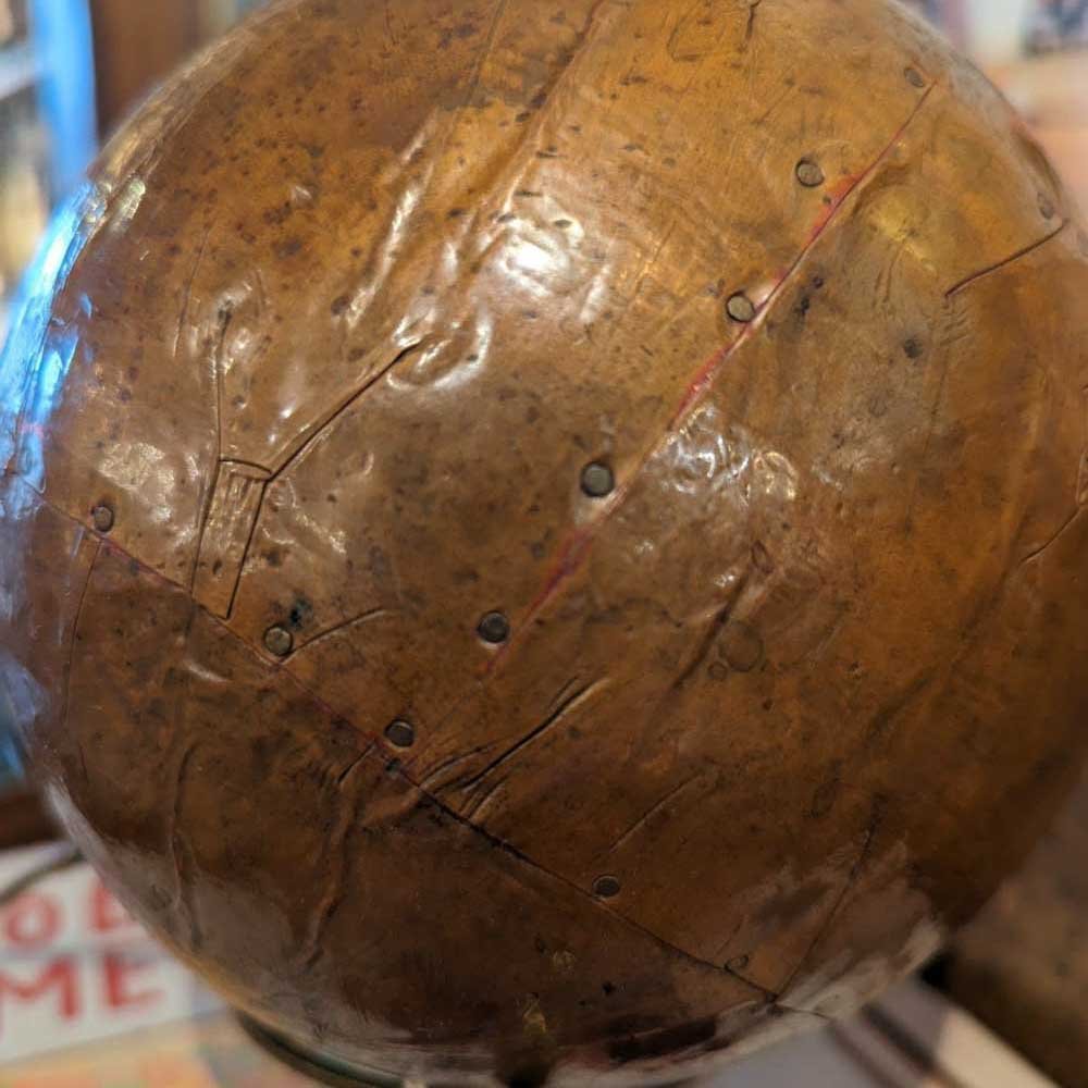 Folk Art Copper Sphere - Aurora Mills
