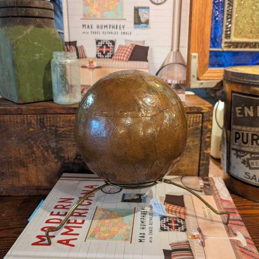 Folk Art Copper Sphere
