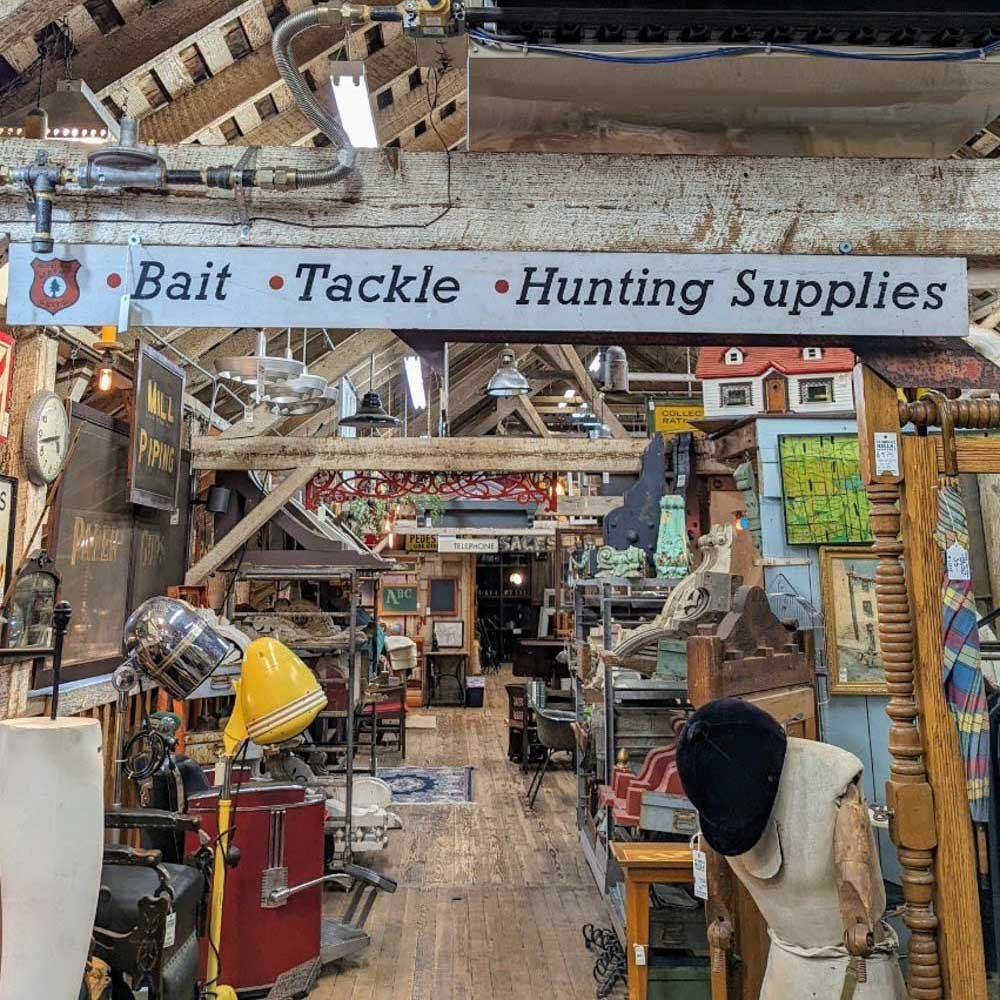 Maine Guides Sports’ Supply Sign