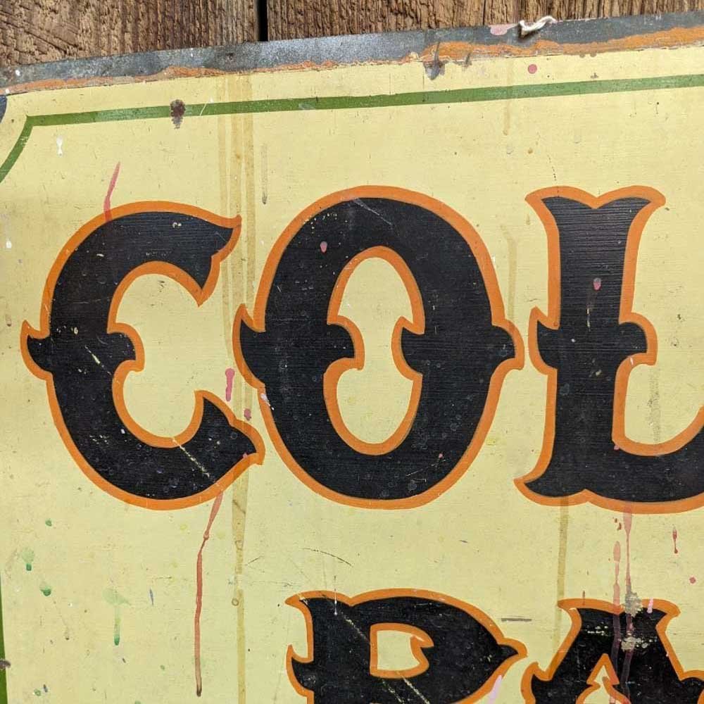 Colonial Paints and Enamels Sign - Aurora Mills